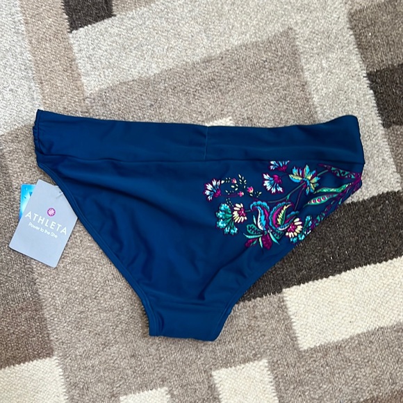 Athleta Other - NWT Athleta Waterlily Twist Medium  Bikini Bottom